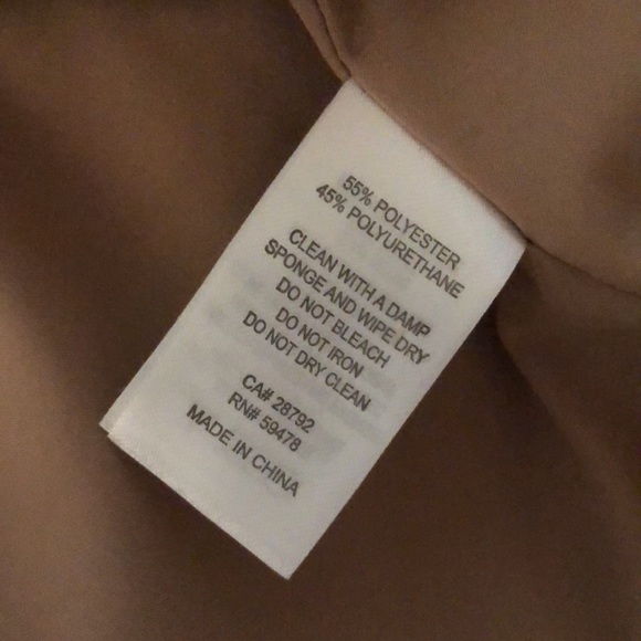 Rachel Zoe Faux Leather Blazer Jacket - Picture 7 of 8